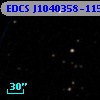 EDCS J1040358-1155071