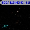 EDCS J1040342-1155297