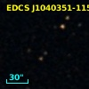 EDCS J1040351-1156435