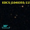 EDCS J1040355-1156537