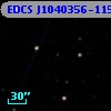EDCS J1040356-1152488