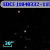 EDCS J1040332-1154450