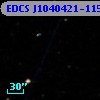 EDCS J1040421-1155113
