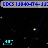 EDCS J1040474-1155470