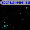 EDCS J1040496-1156510