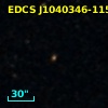 EDCS J1040346-1157566