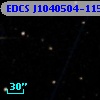 EDCS J1040504-1158059