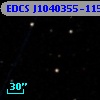 EDCS J1040355-1153214