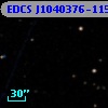 EDCS J1040376-1154393