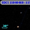 EDCS J1040460-1154574