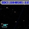 EDCS J1040505-1158184