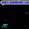 EDCS J1040398-1154056