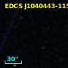 EDCS J1040443-1158045