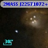 2MASS J22571072+6238136