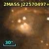 2MASS J22570497+6238229
