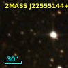 2MASS J22555144+6233450