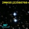 2MASS J22560766+6246022