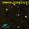 2MASS J22561312+6234524