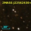 2MASS J22562430+6233415