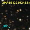 2MASS J22562433+6243456