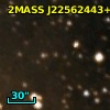 2MASS J22562443+6240141