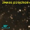 2MASS J22562928+6241116