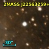 2MASS J22563259+6238417