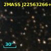 2MASS J22563266+6243206