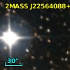 2MASS J22564088+6243432
