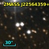 2MASS J22564359+6242271