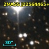 2MASS J22564465+6242537