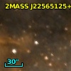2MASS J22565125+6239033