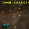2MASS J22565214+6240445