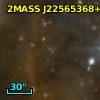 2MASS J22565368+6237282