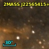 2MASS J22565415+6239096