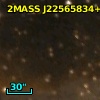 2MASS J22565834+6241278