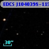 EDCS J1040398-1156247