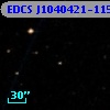 EDCS J1040421-1156473