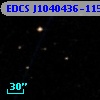 EDCS J1040436-1156450