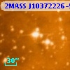 2MASS J10372226-5837229