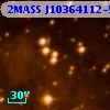 2MASS J10364112-5832326