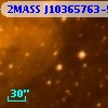 2MASS J10365763-5844052