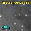 2MASS J00425615+4133411