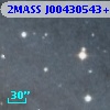 2MASS J00430543+4130097