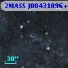 2MASS J00431096+4139074