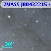 2MASS J00432215+4130282