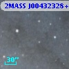 2MASS J00432328+4130492