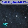 2MASS J00434687+4145059