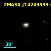 2MASX J14243533+7237500