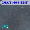 2MASS J00441285+4136051